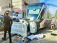 ДТП в Иерусалиме с участием трамвая, один пострадавший в тяжелом состоянии