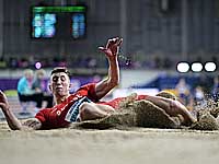 Чемпионат Европы по легкой атлетике. Прыжки в длину. Израильтянин в финал не вышел