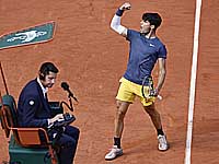 Победителем Открытого чемпионата Франции стал Карлос Алькарас