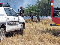 В результате пожара после обстрелов повреждены дома в поселке Кадита
