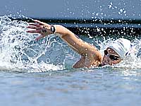 Чемпионат Европы. Плавание на открытой воде. Чемпионкой стала немка. Израильтянка на 10-м месте