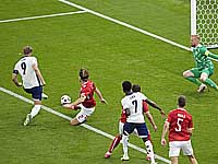 Евро 2024. Англия - Дания. Рекорды Пикфорда и Кейна