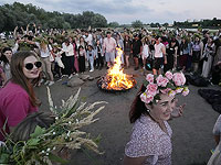 Украинские беженцы отметили в Польше ночь на Ивана Купалу. Фоторепортаж