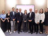 Лидеры Еврейских федераций Северной Америки встретились с Зеленским во время визита в Киев