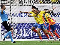 Кубок Америки. Достижение Хамеса. Колумбийцы победили сборную Парагвая