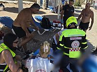 В Эйлате вытащили из воды мужчину, он в тяжелом состоянии