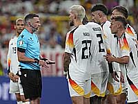 Евро 2024. Матч Германия - Дания прерван из-за погодных условий