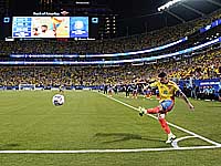 Кубок Америки. Колумбийцы в меньшинстве победили сборную Уругвая и вышли в финал