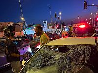 В Иерусалиме автомобиль сбил мужчину, пострадавший в тяжелом состоянии