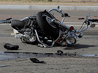 Авария на трассе между Маале-Адумим и Иерусалимом, тяжело травмирован мотоциклист