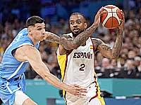 Олимпиада. Баскетбол. Испанцы победили греков несмотря на 