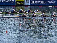 Олимпиада. Академическая гребля. В соревнованиях четверок победили британки