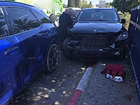 Авария в Тель-Авиве; четверо пострадавших, двое из них в тяжелом состоянии