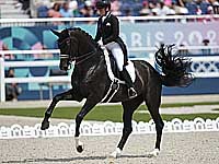 Олимпиада. Конный спорт. Чемпионами стали немцы. Выдающееся достижение Изабель Верт