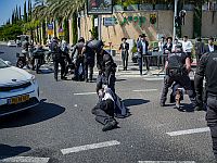 Беспорядки возле базы Тель а-Шомер, десятки 