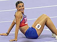 Олимпиада. В беге на 400 метров с барьерами американка установила мировой рекорд