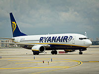 Авиакомпания Ryanair сообщила, что возобновит полеты в Израиль не раньше 4 сентября