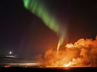 Извержение вулкана в Исландии. Фоторепортаж