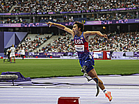 Легкая атлетика. Американский еврей Эзра Фрех – двукратный чемпион Парижской паралимпиады