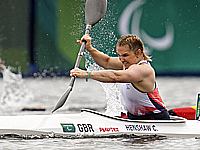 Паралимпиада. Гребля на байдарке. Израильтянка заняла шестое место
