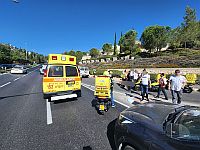 ДТП в Иерусалиме, погиб мотоциклист