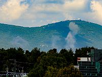 Две противотанковые ракеты попали в объект ПВО на горе Мерон, 