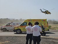 Восемь израильтян, получивших ранения в результате ракетного обстрела на севере, госпитализированы