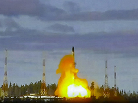 Взрыв ракеты 