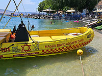 При купании в Кинерете погиб мужчина