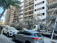 В Холоне обрушились строительные леса, пострадали два человека