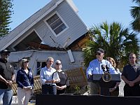 Джо Байден прибыл в пострадавший от урагана 