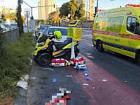 В Кирьят-Оно автобус насмерть сбил пожилого мужчину