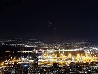 Ракетный обстрел Хайфы. Поступают сообщения о падении обломков в городе, двое раненых