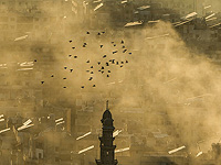 После обстрела 