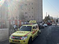 Пожар в Иерусалиме, пожилая женщина в тяжелом состоянии