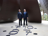 Нетаниягу посетил памятник погибшим 7.10 :