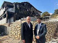 Энгельман посетил Цфат и Кармиэль: 