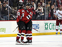 НХЛ. Невероятный матч в Коламбусе. Три результативных передачи Джека Хьюза. Достижение Флери