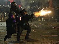 В Тбилиси завершен марш протеста, акции сторонников евроинтеграции возобновятся вечером