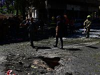 На границе Рамат-Гана и Бней-Брака ракетой повреждены линия электропередачи и автобус