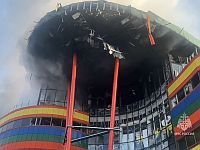 Взрыв и пожар в торговом центре во Владикавказе: погибла женщина, есть пострадавшие