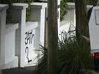 Второй раз за два дня: на стенах синагоги Сиднея вновь появились антисемитские граффити