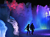 Ледяные замки Нью-Гэмпшира. Фоторепортаж
