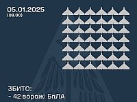 Генштаб ВСУ: сбит 61 из 103 российских беспилотников. Минобороны РФ: перехвачен 61 украинский БПЛА