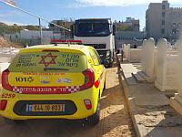 На кладбище в Бней-Браке грузовик сбил насмерть пожилую женщину