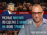 Разные мнения по сделке с ХАМАСом на фоне Трампа. Видеокомментарий Габи Вольфсона
