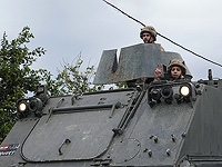 Силы регулярной армии Ливана занимают позиции около границы с Израилем