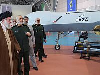 Впервые макет БПЛА Gaza был показан верховному лидеру Ирана Али Хаменеи в ноябре 2023 года