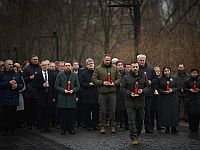 В Бабьем Яре прошла церемония памяти жертв Холокоста