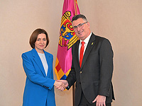 Гидеон Саар на встрече с президентом Молдовы: 